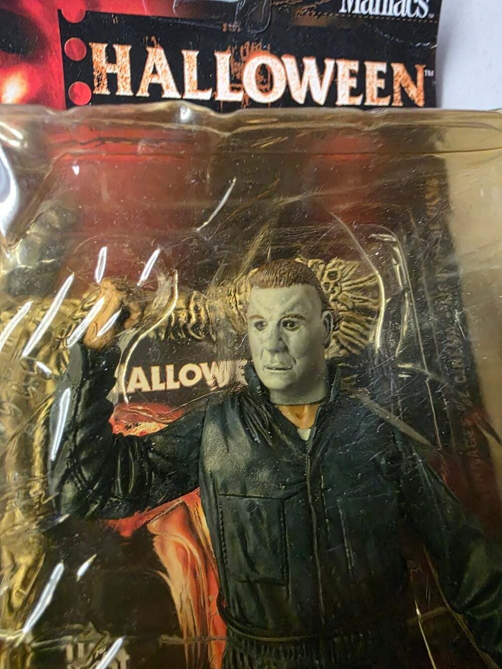 McFarlane Toys Movie Maniacs Michael Myers Figure w/Movie Poster Replica